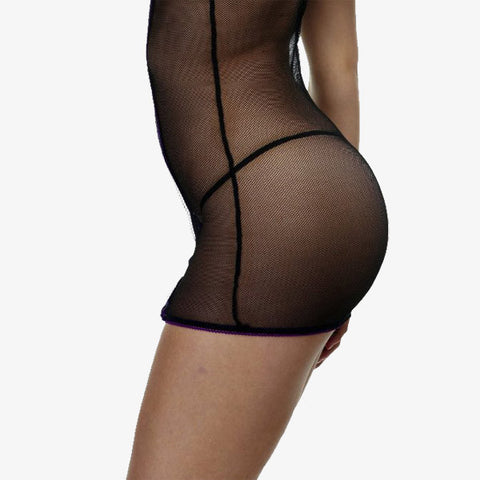 Rampage Leopard Burnout Babydoll