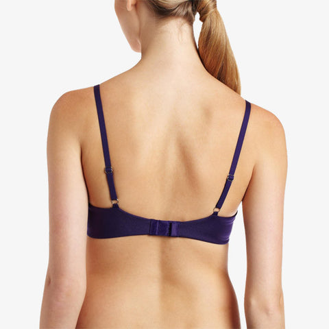 Tailored Satin Demi Bra