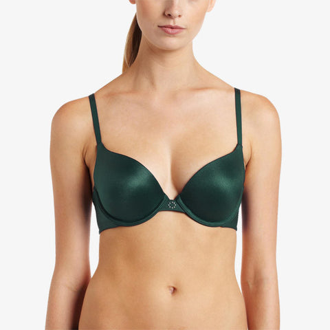 Tailored Satin Demi Bra